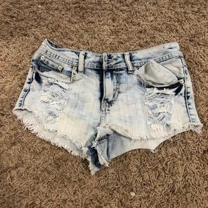 rue 21 jean booty shorts